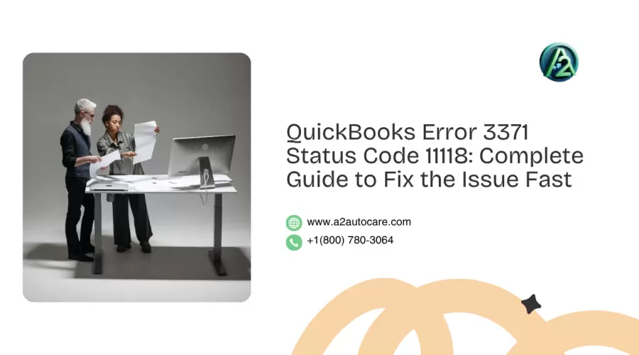 QuickBooks Error 3371 Status Code 11118 Fix the Issue Fast